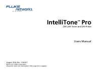 Thumbnail of document Manual - Intellitone Pro 200 Lan Toner, Tracer & Probe